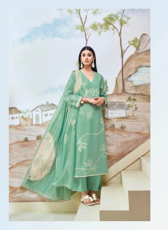 Ganga HIBA Dress Materials Wholesale catalog