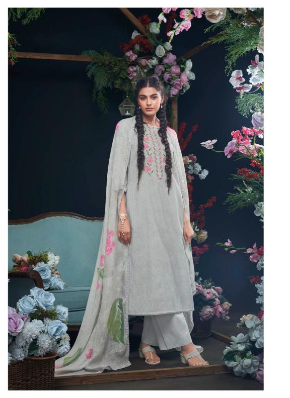 Ganga INDAH Dress Materials Wholesale catalog