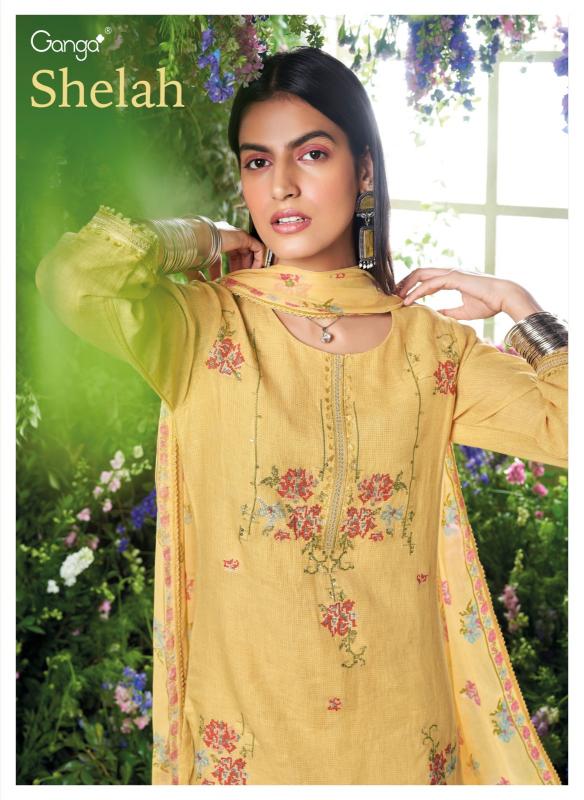 Ganga SHELAH Salwar kameez Wholesale catalog