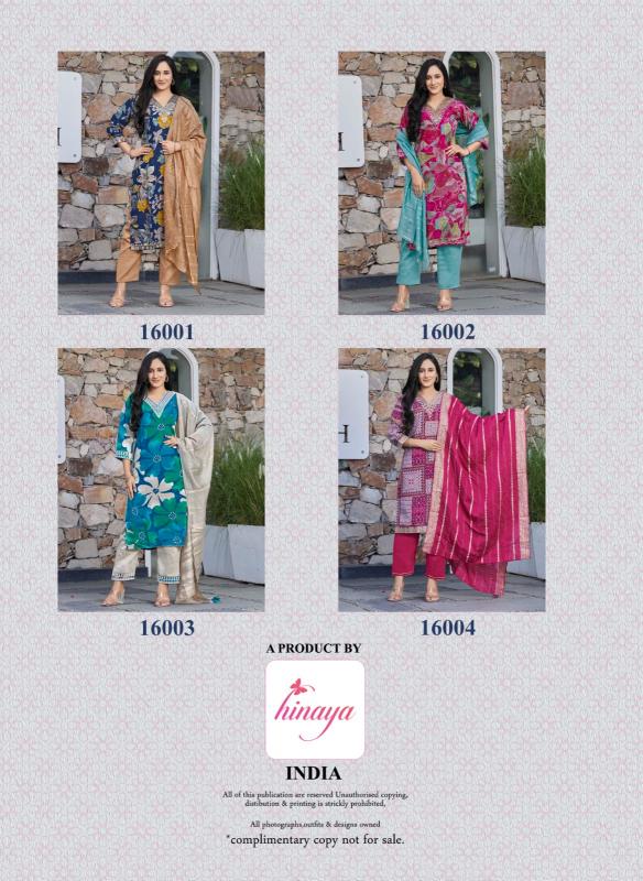 HINAYA Resham 16 Kurti Wholesale catalog