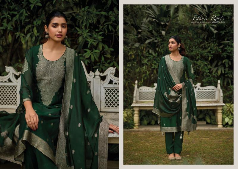 Ibiza Zarin Designer Silk Salwar Kameez Wholesale catalog