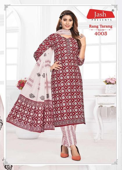 Jash Rang Tarang Vol-4 – Kurti Pant With Dupatta - Wholesale Catalog