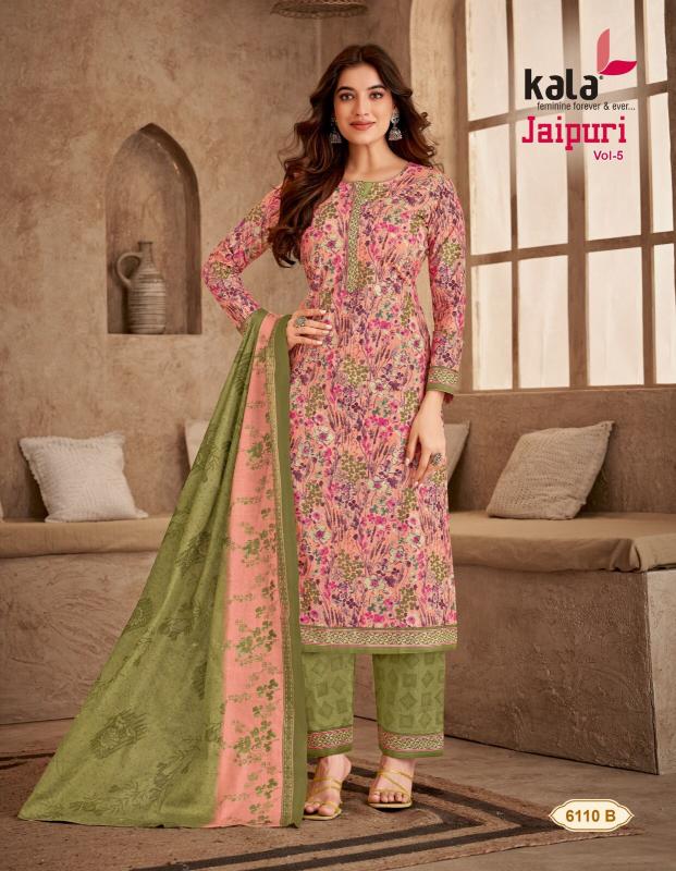 Kala Jaipuri Vol-5 – Dress Material - Wholesale Catalog