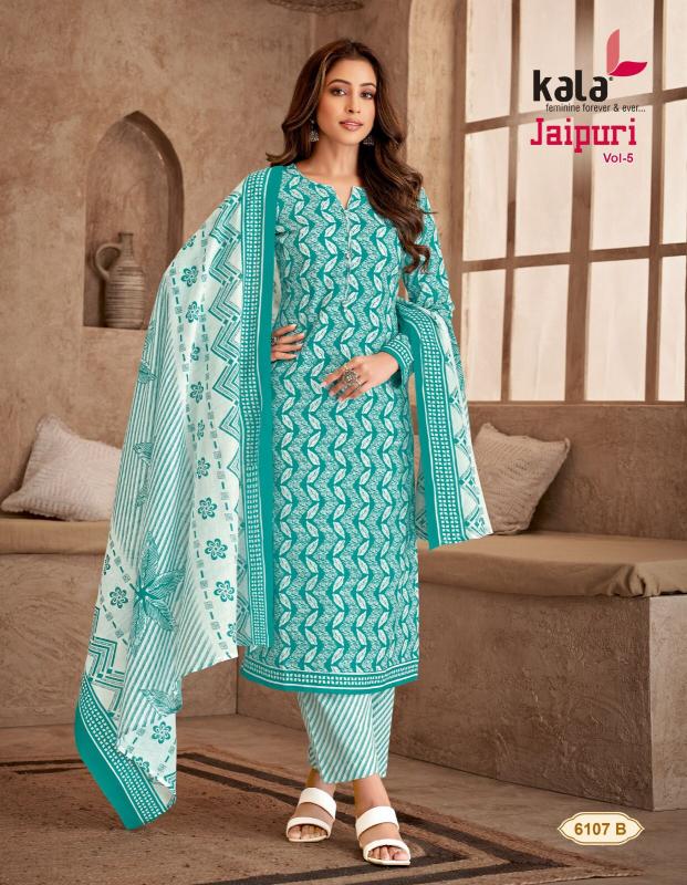 Kala Jaipuri Vol-5 – Dress Material - Wholesale Catalog