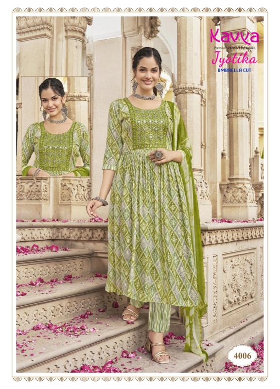 KAVYA JYOTIKA VOL 4 Kurti Wholesale catalog