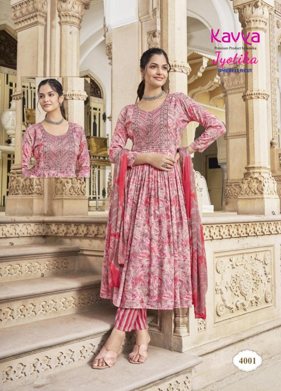 KAVYA JYOTIKA VOL 4 Kurti Wholesale catalog