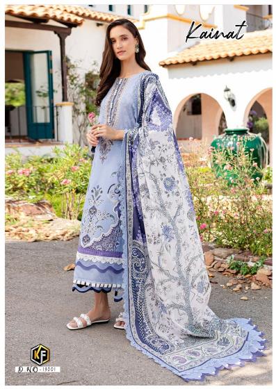 Keval Kainat Vol-13 – Luxury Karachi Lawn Collection - Wholesale Catalog