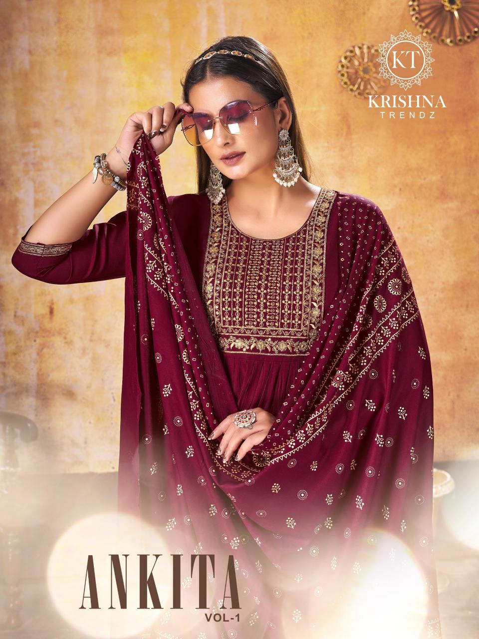 KRISHNA ANKITA VOL 1 Kurti Wholesale catalog