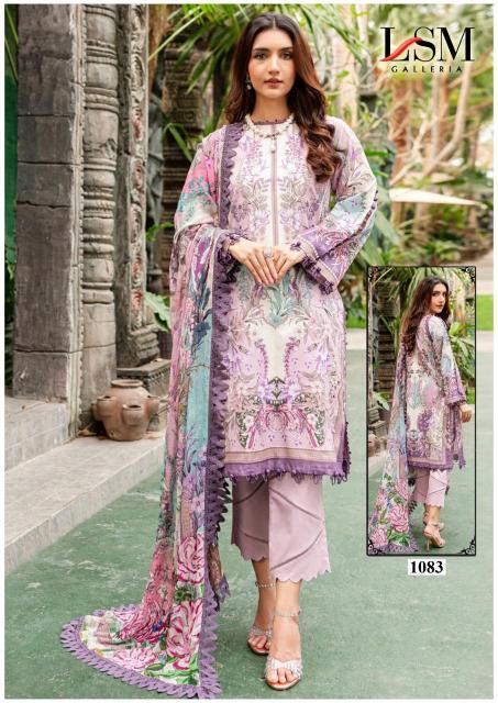 LSM Parian Dream Vol-9 – Heavy Karachi Lawn Collection - Wholesale Catalog