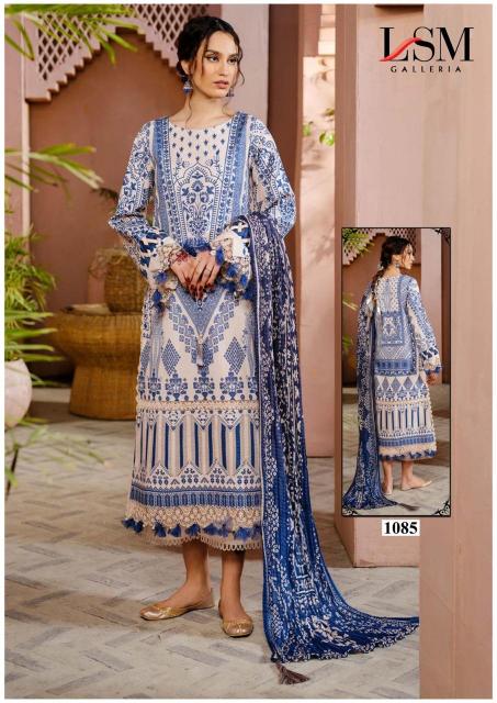 LSM Parian Dream Vol-9 – Heavy Karachi Lawn Collection - Wholesale Catalog