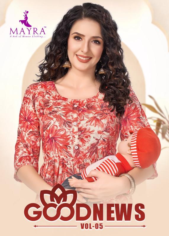 MAYRA GOOD NEWS VOL-5 Kurti Wholesale catalog