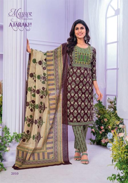 Mayur Ajarakh Vol-2 – Kurti Pant With Dupatta - Wholesale Catalog