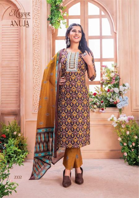 Mayur Anuja Vol 2 Cotton Dress Material Wholesale catalog