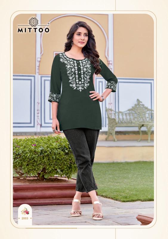 MITTOO Charmi Kurti Wholesale catalog