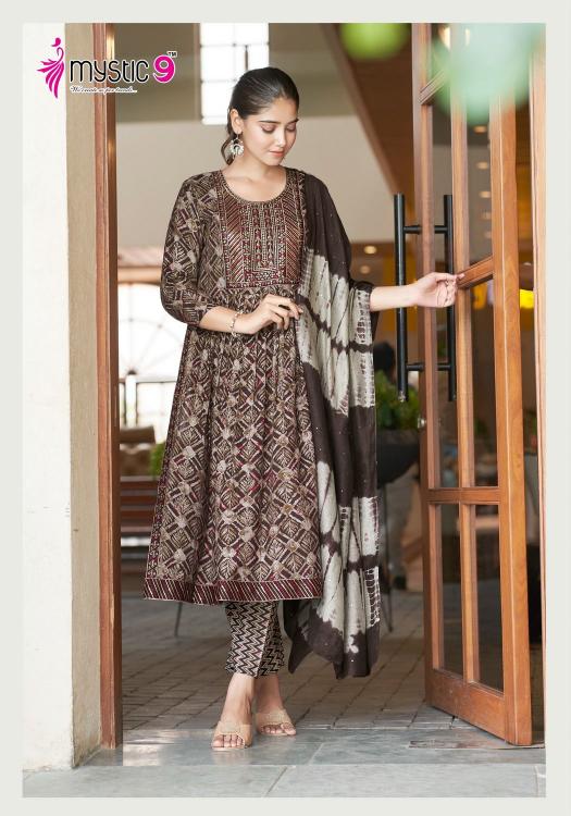 MYSTIC 9 SARA vol -6 Kurti Wholesale catalog