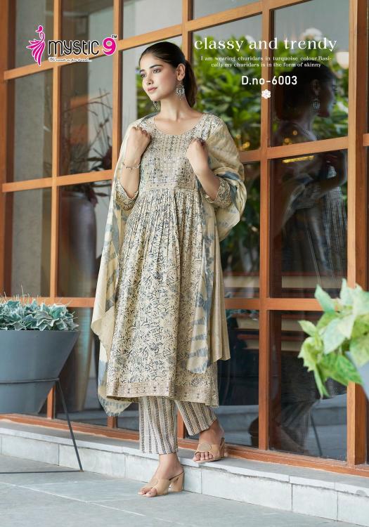 MYSTIC 9 SARA vol -6 Kurti Wholesale catalog