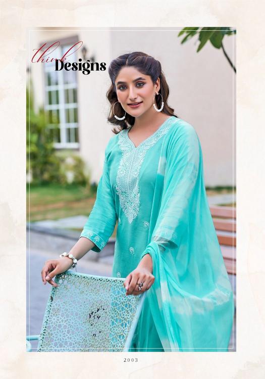 Mystic9 Karachi Vol-2 – Kurti Pant With Dupatta - Wholesale Catalog