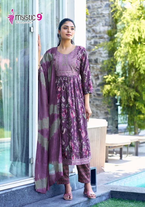 MYSTIC9 SIMRAN vol -4 Kurti Wholesale catalog