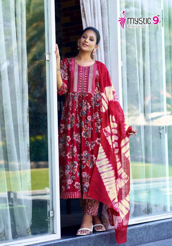 MYSTIC9 SIMRAN vol -4 Kurti Wholesale catalog