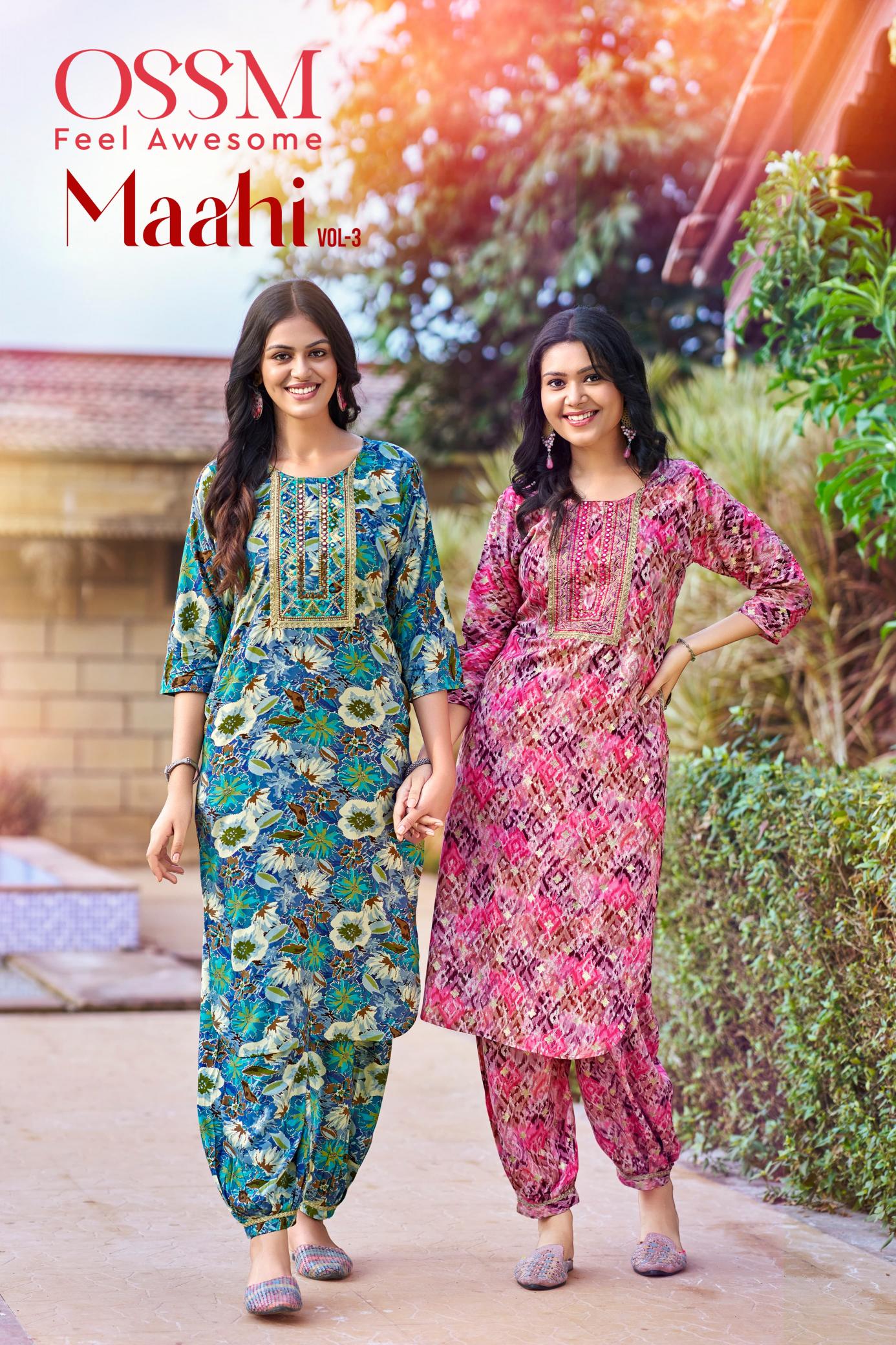 OSSM MAAHI Vol 03 Kurti Wholesale catalog