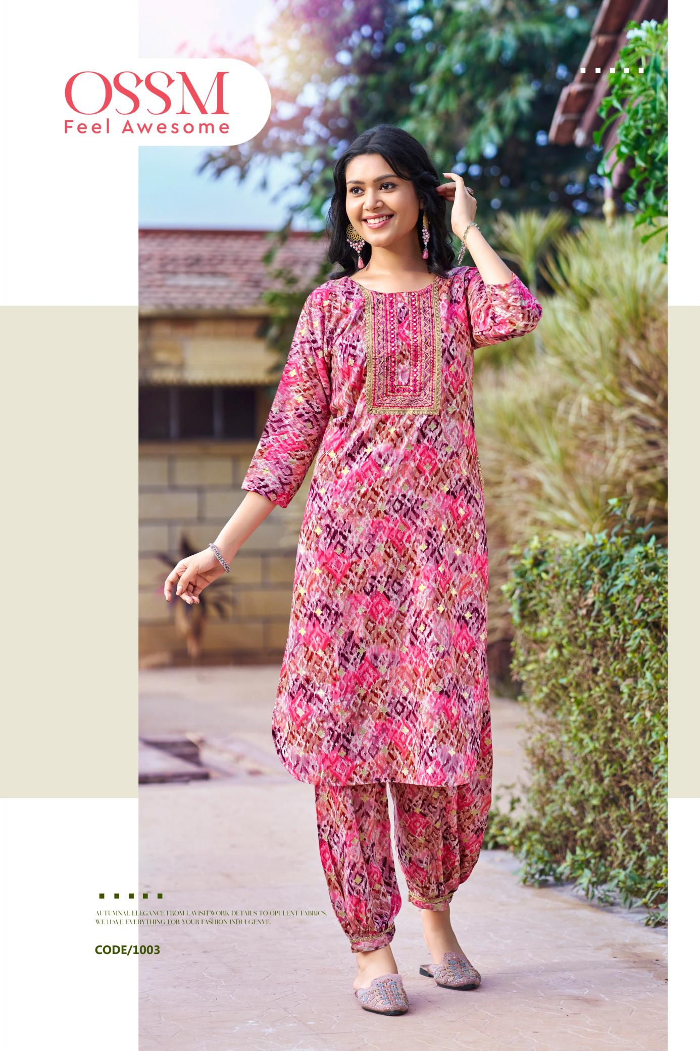 OSSM MAAHI Vol 03 Kurti Wholesale catalog