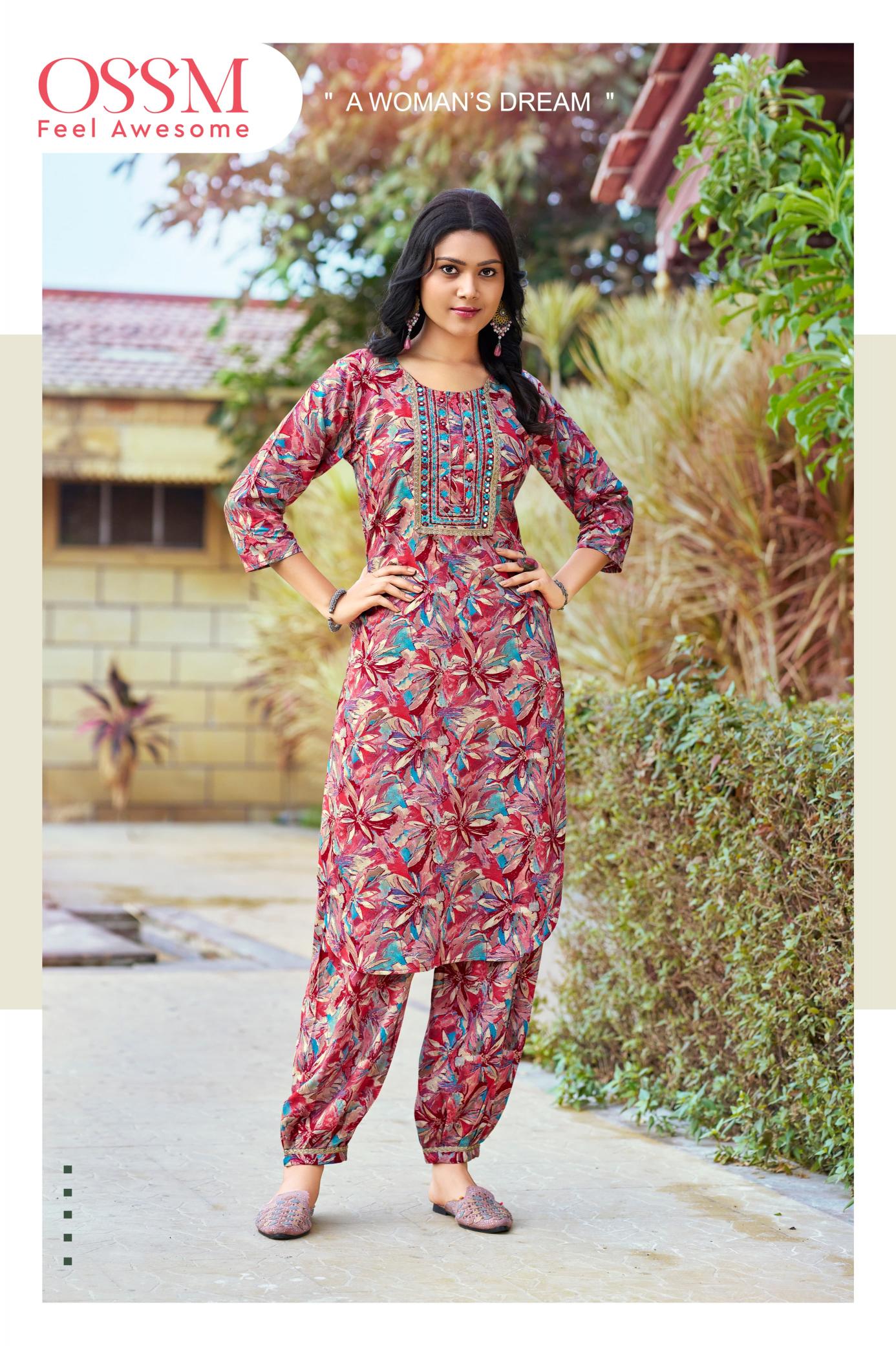 OSSM MAAHI Vol 03 Kurti Wholesale catalog