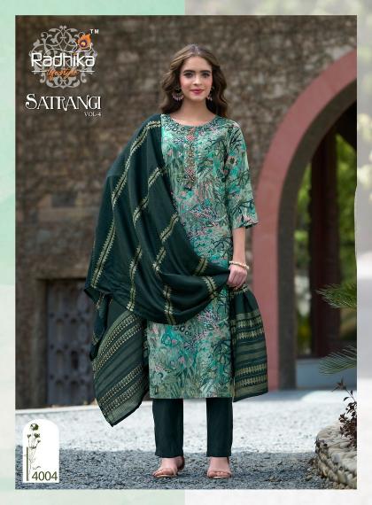 RADHIKA LIFE STYLE  SATRANGI vol - 4 Kurti Wholesale catalog