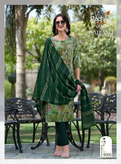 RADHIKA LIFE STYLE  SATRANGI vol - 4 Kurti Wholesale catalog