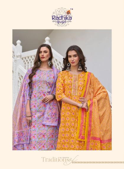 RADHIKA lifestyle COTTON FAB VOL 2 Kurti Wholesale catalog