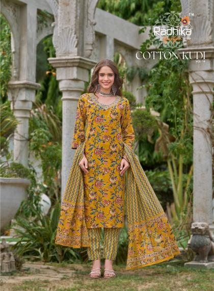 RADHIKA lifestyle COTTON Kudi KURTI  Wholesale catalog