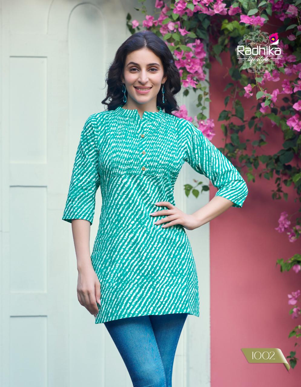 RADHIKA lifestyle SUMMER SHINE VOL 1 Kurti Wholesale catalog