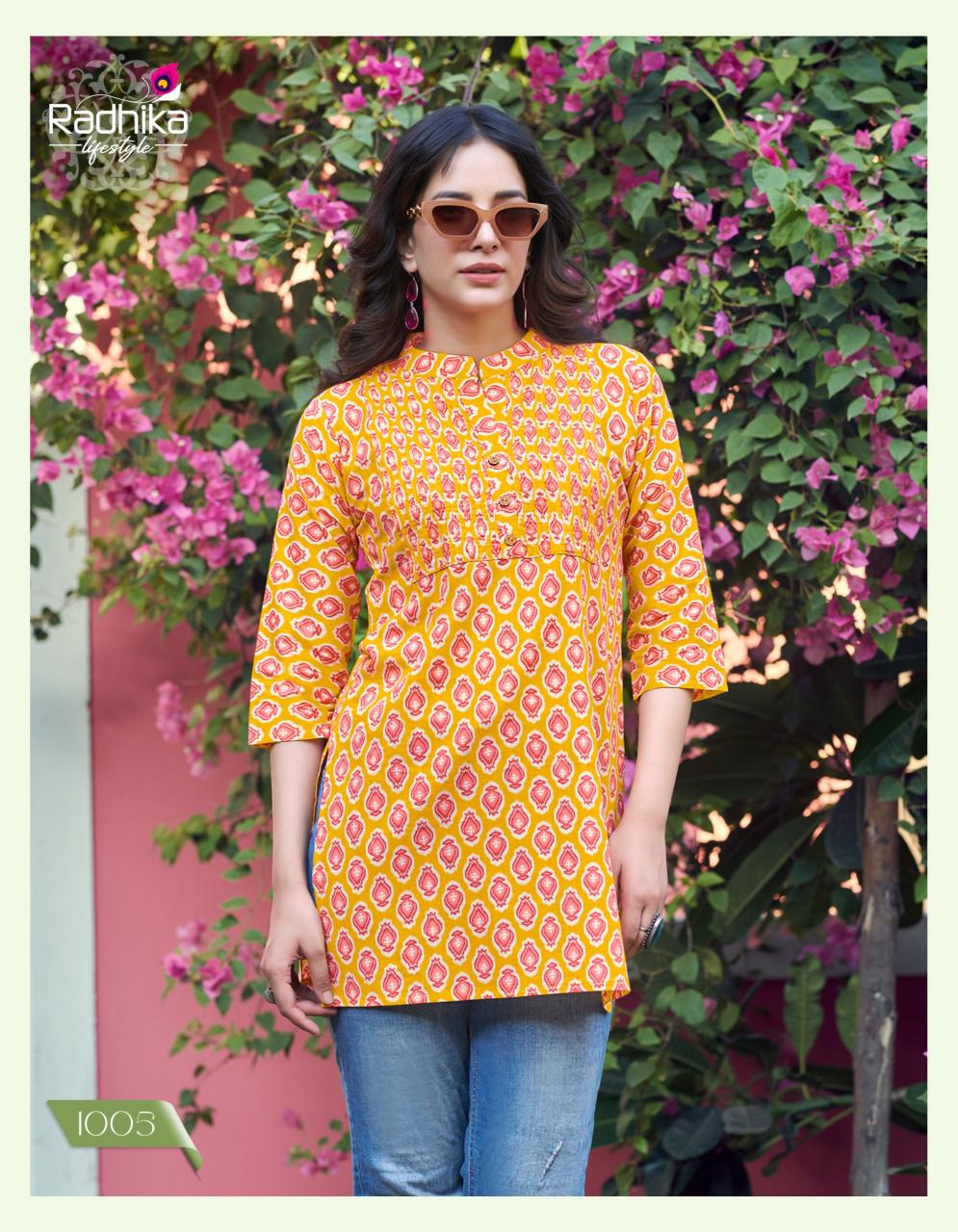 RADHIKA lifestyle SUMMER SHINE VOL 1 Kurti Wholesale catalog