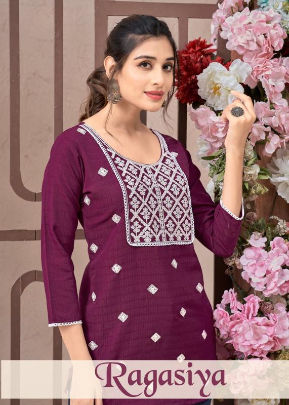 RAGASIYA RAYON PATTEN Kurti Wholesale catalog