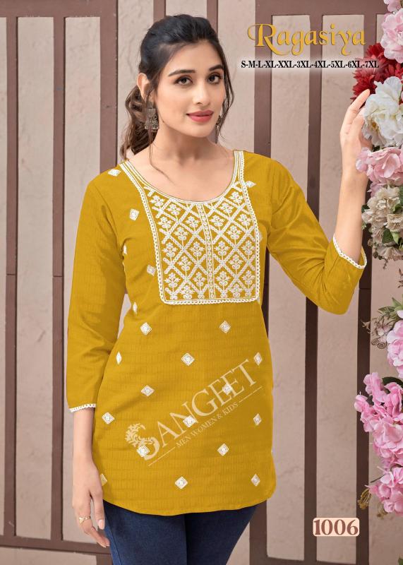 RAGASIYA RAYON PATTEN Kurti Wholesale catalog