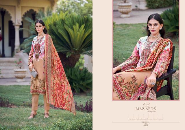 Riaz Arts Musafir Vol 6 Lawn Digital Printed Dress Material Wholesale catalog