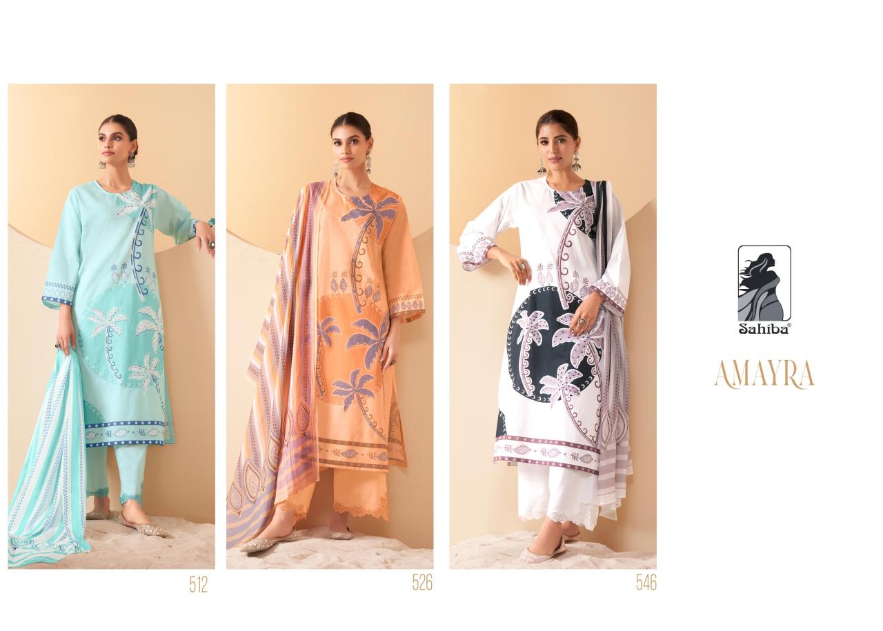 Sahiba AMAYRA Dress Material Wholesale catalog