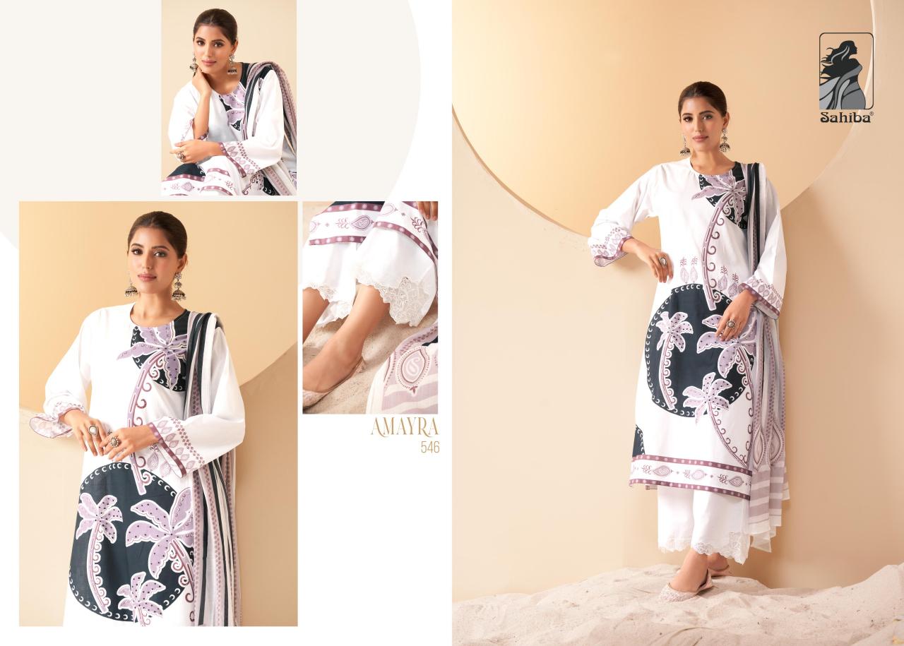 Sahiba AMAYRA Dress Material Wholesale catalog