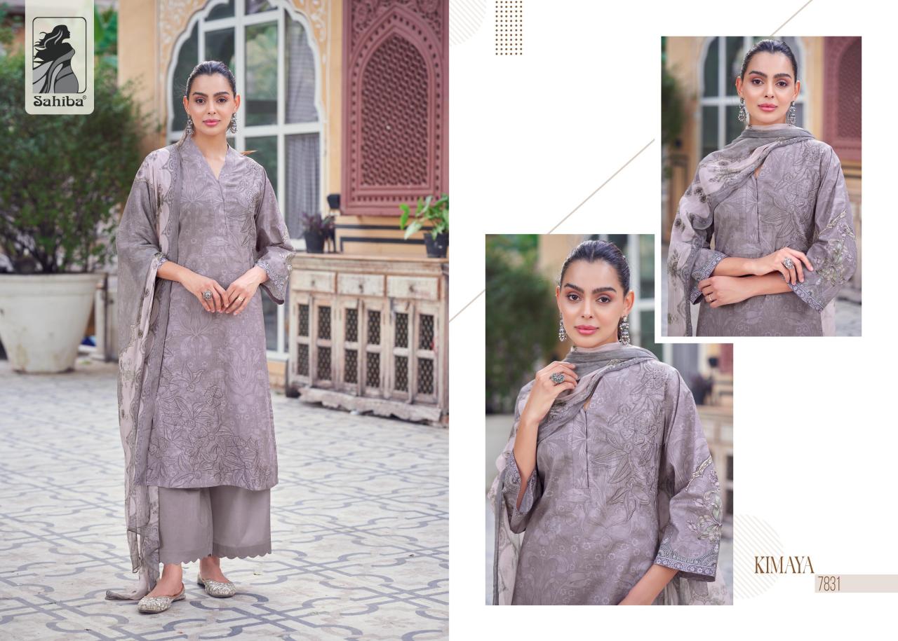 SAHIBA KIMAYA Dress Materials Wholesale catalog