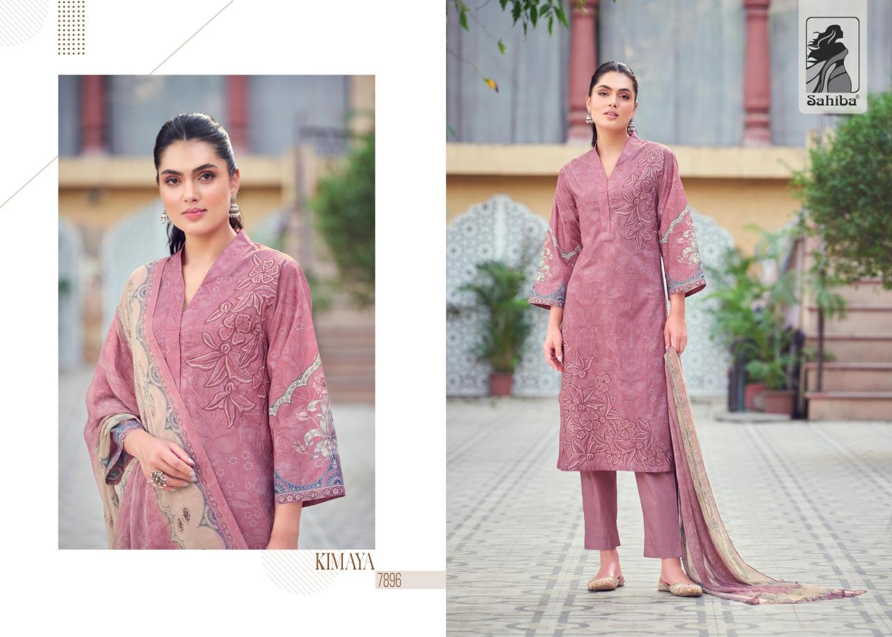 SAHIBA KIMAYA Dress Materials Wholesale catalog