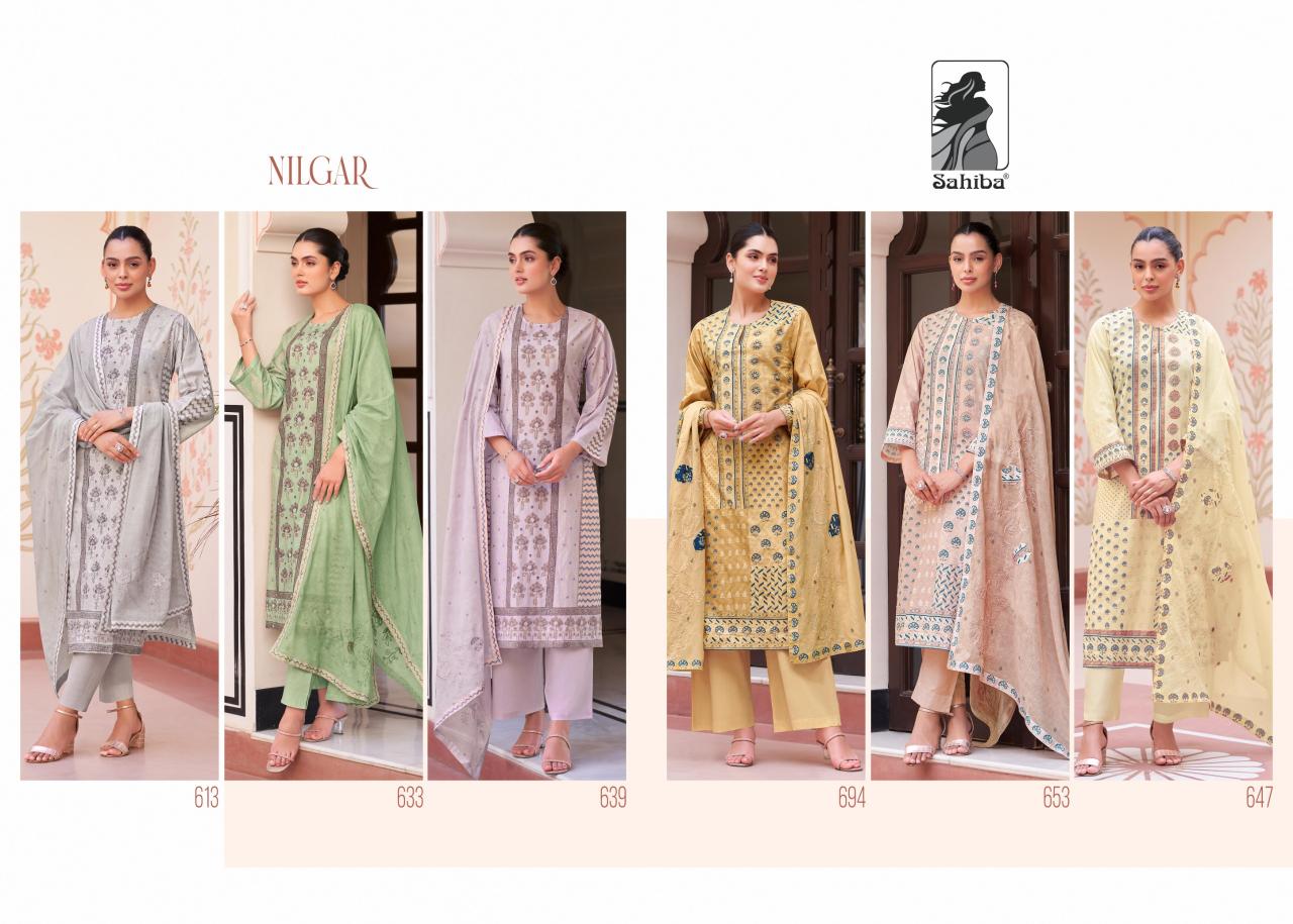 Sahiba NILGAR Dress Material Wholesale catalog