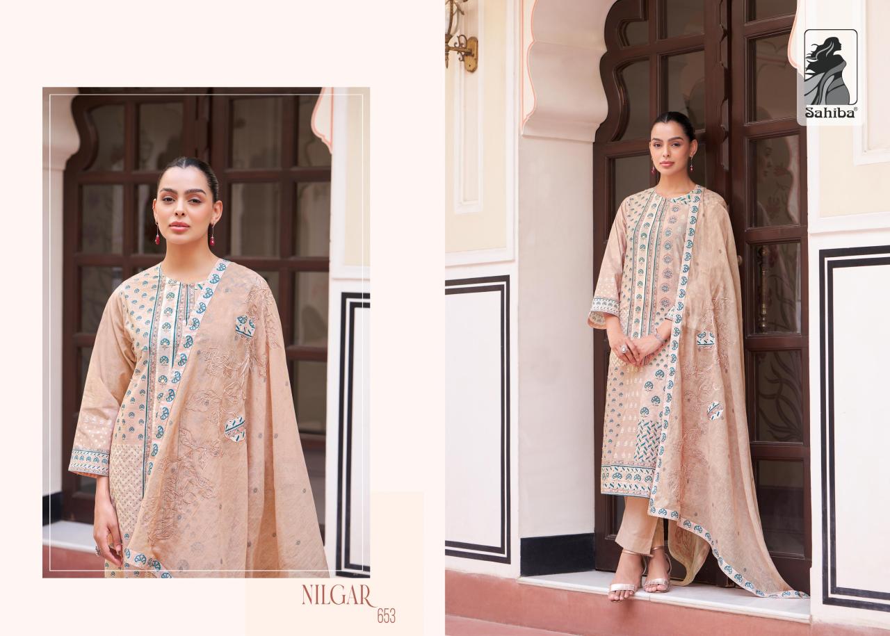 Sahiba NILGAR Dress Material Wholesale catalog