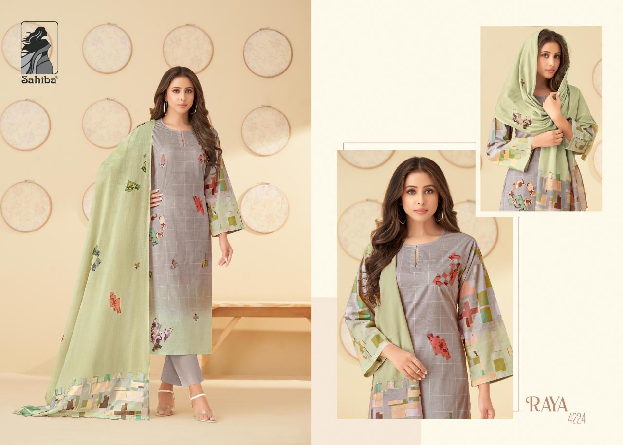 Sahiba RAYA Dress Material Wholesale catalog