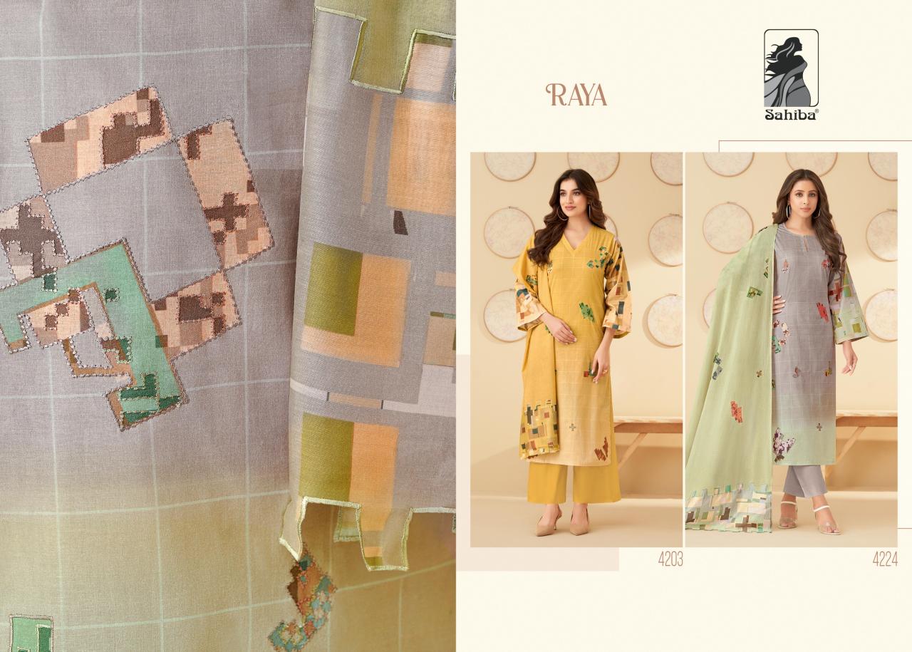 Sahiba RAYA Dress Material Wholesale catalog