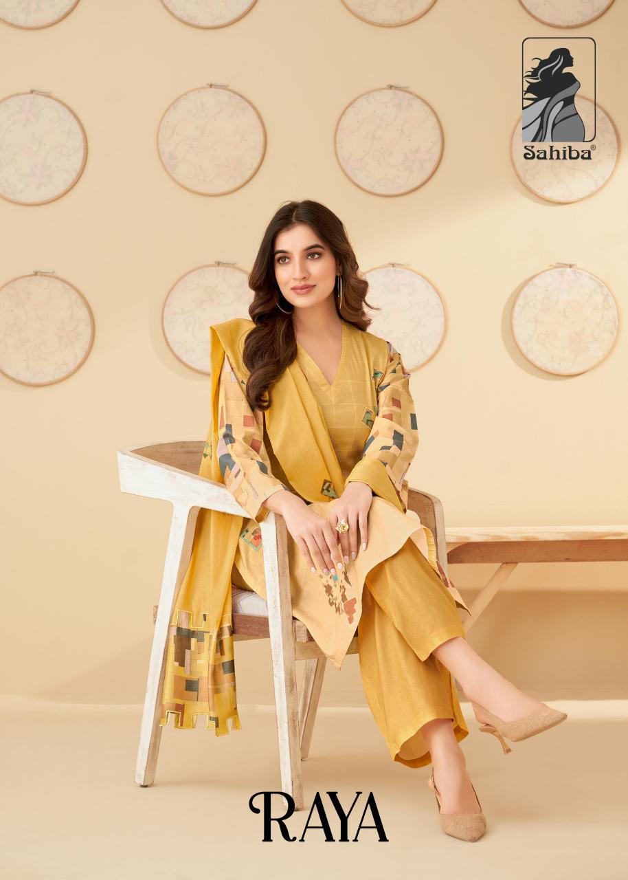 Sahiba RAYA Dress Material Wholesale catalog