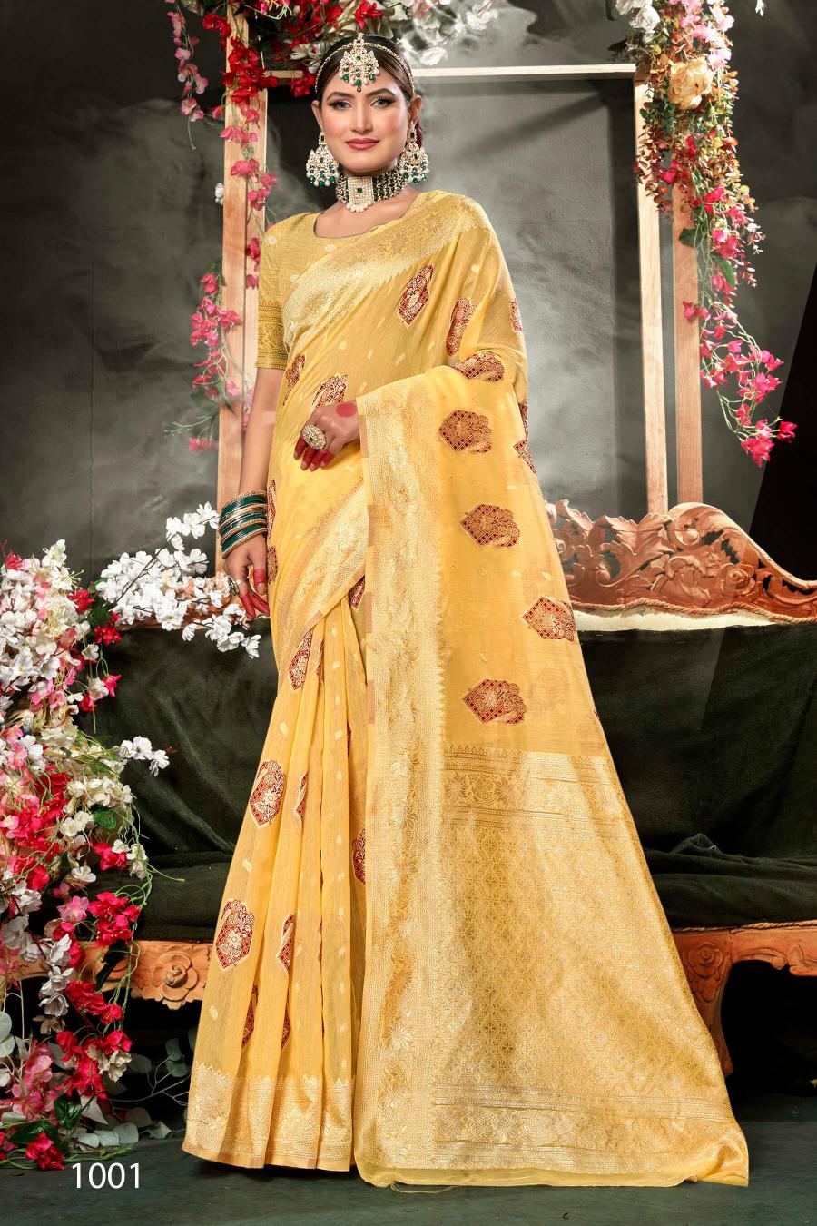 Saroj Vartika Cotton vol.2 Soft Cotton with rich pallu Saree Wholesale catalog    