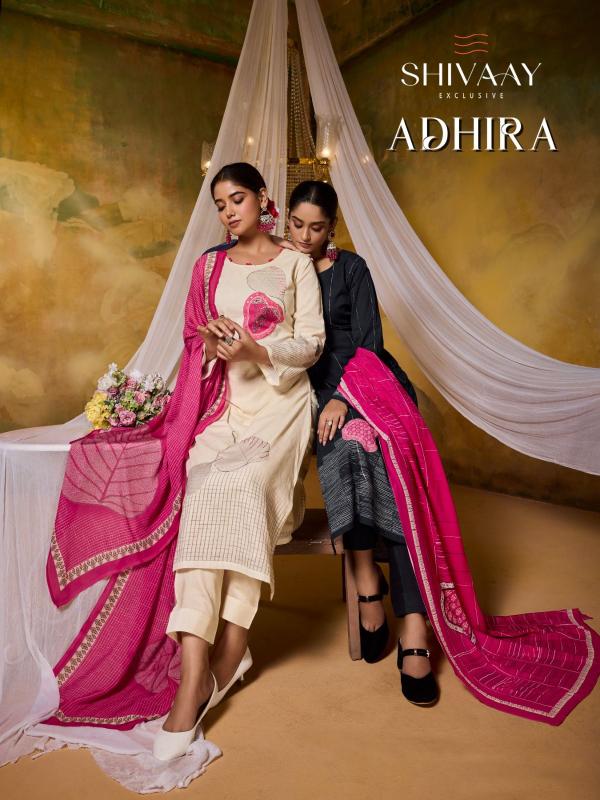 SHIVAAY ADHIRA Dress Materials Wholesale catalog