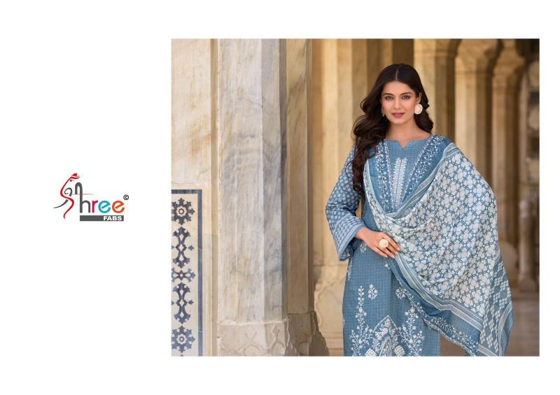 Shree Bin Saeed Lawn Collection Vol 13 Salwar Kameez Wholesale catalog