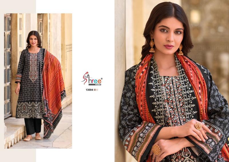 Shree Bin Saeed Lawn Collection Vol 13 Salwar Kameez Wholesale catalog