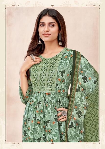 Shree Ganesh Zaara Vol-3 – Nyra Cut Kurti Pant With Dupatta