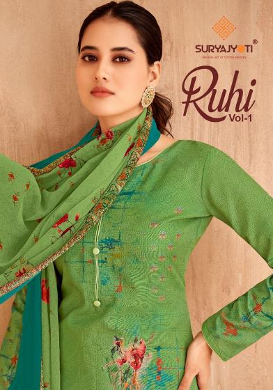 Suryajyoti Ruhi Vol-1 – Dress Material - Wholesale Catalog